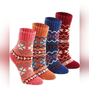 Keaza wool socks set of 4 comes in gift box